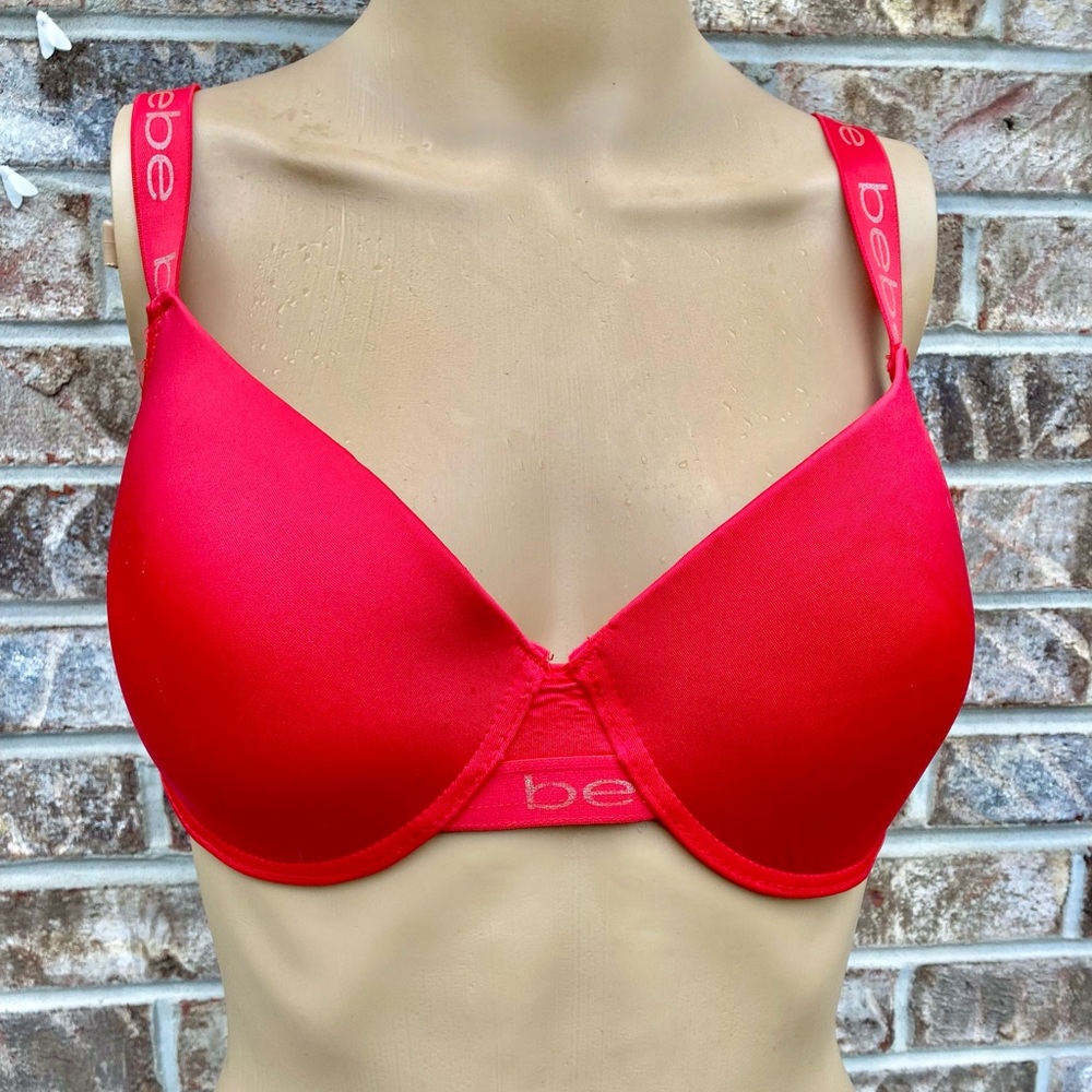 Red Bebe 34DD Push Up Bra